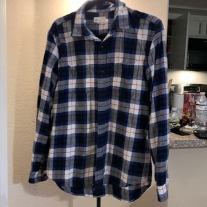 GAP stand fit flannel shirt